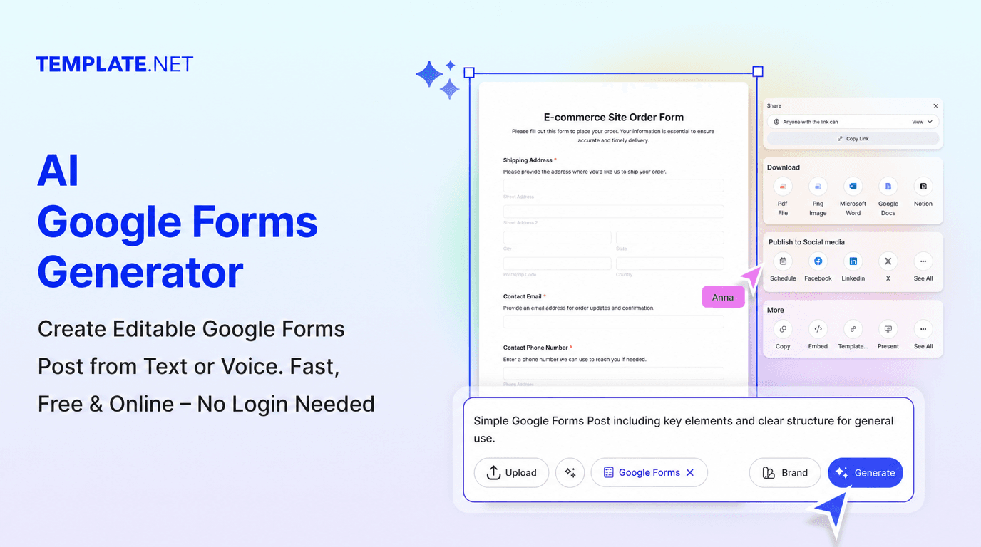 Free AI Google Forms Generator Online, AI Google Form Builder [ No Signup ]